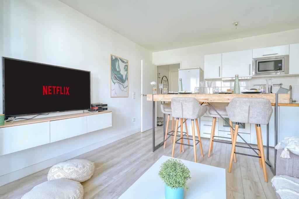 T2 Luxe Proche Paris Terrasse Parking Prive Apartment Vitry-sur-Seine Exterior photo