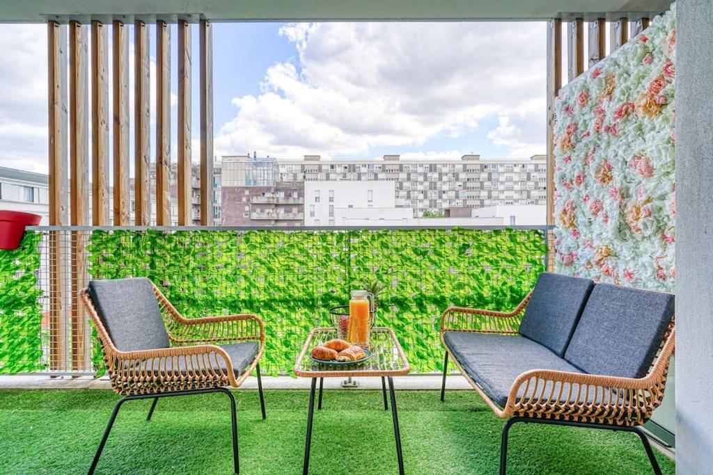 T2 Luxe Proche Paris Terrasse Parking Prive Apartment Vitry-sur-Seine Exterior photo