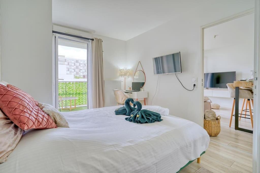 T2 Luxe Proche Paris Terrasse Parking Prive Apartment Vitry-sur-Seine Exterior photo